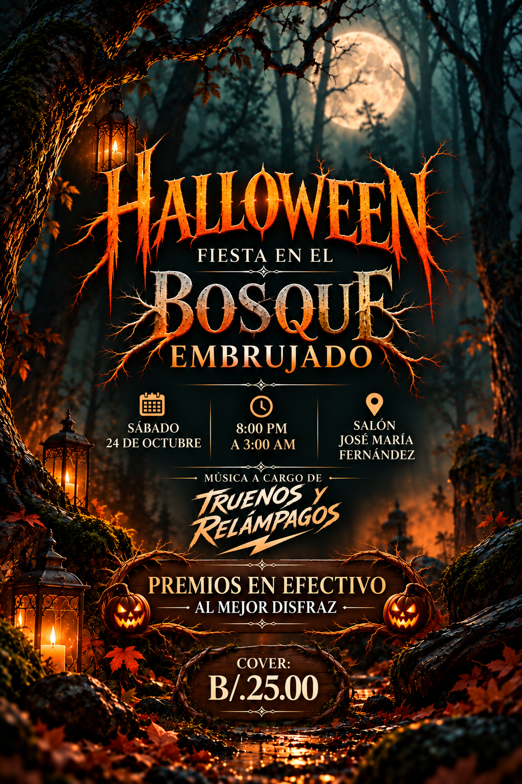 ¡ESTE HALLOWEEN, ATRÉVETE A ENTRAR AL BOSQUE EMBRUJADO!