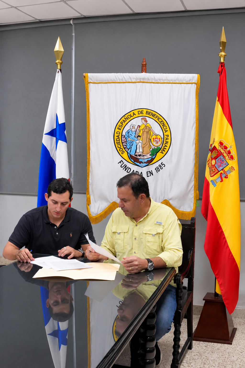La Sociedad Española de Beneficencia y Portesco Sports firman acuerdo para ampliar y fortalecer la oferta deportiva y recreativa de la SEB